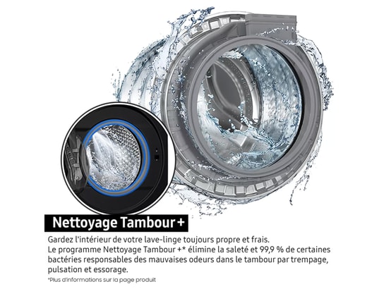SAMSUNG - Lave linge Frontal WF20DG8650BW