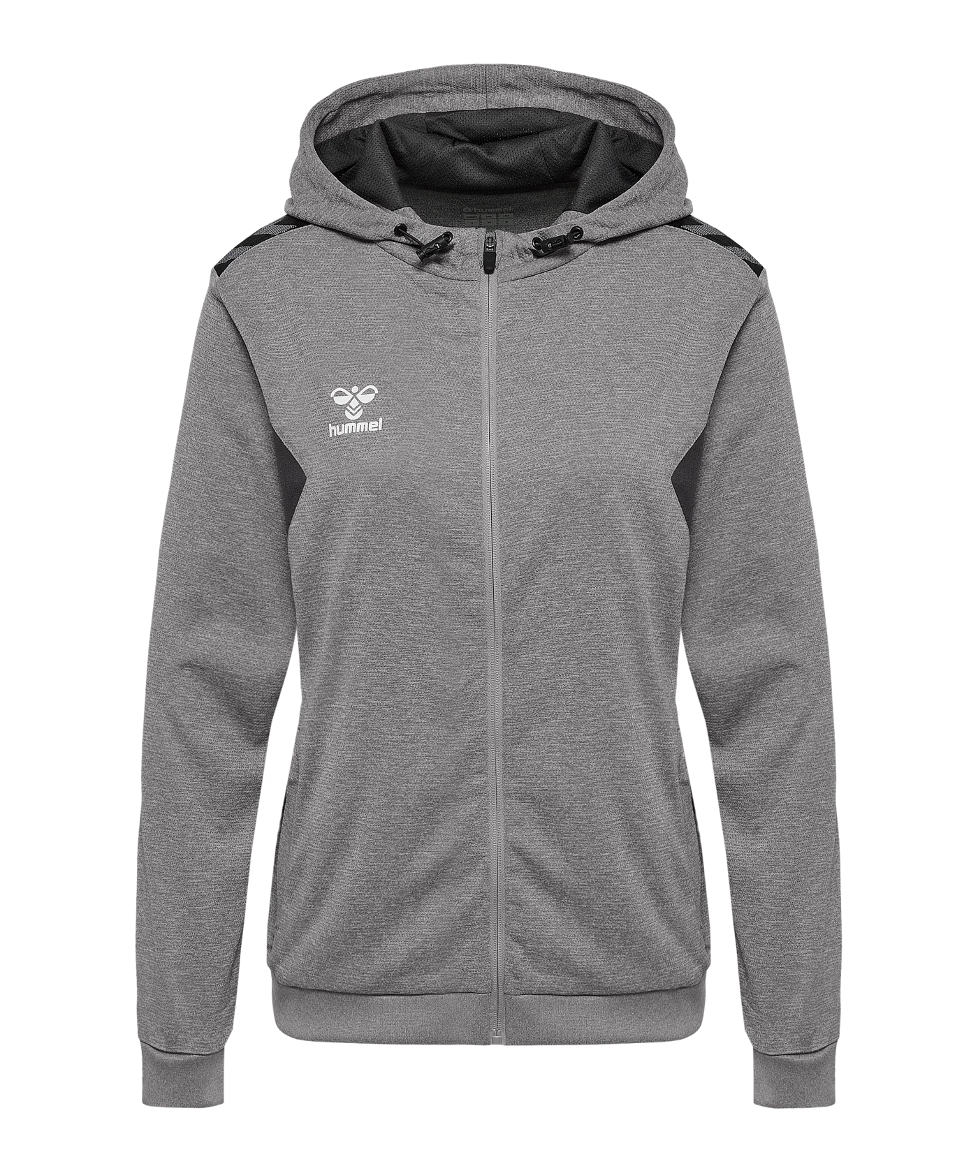 Hummel AUTHENTIC PL Kapuzenjacke Damen Grau F2006