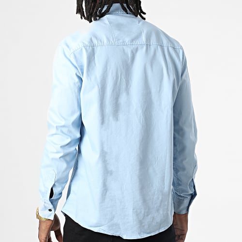 Chemise Manches Longues W-323 Bleu Clair