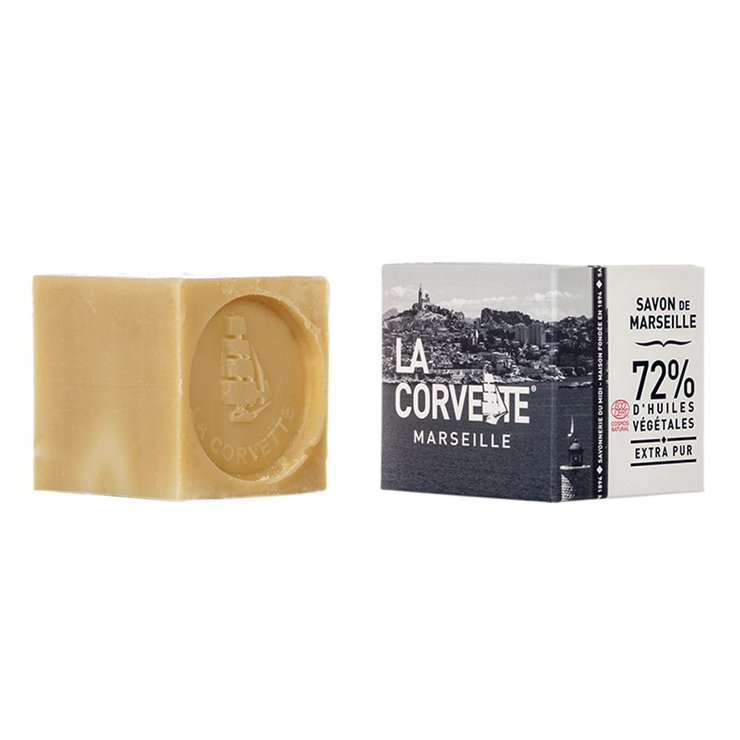 Cube de Savon de Marseille EXTRA PUR 200g La Corvette