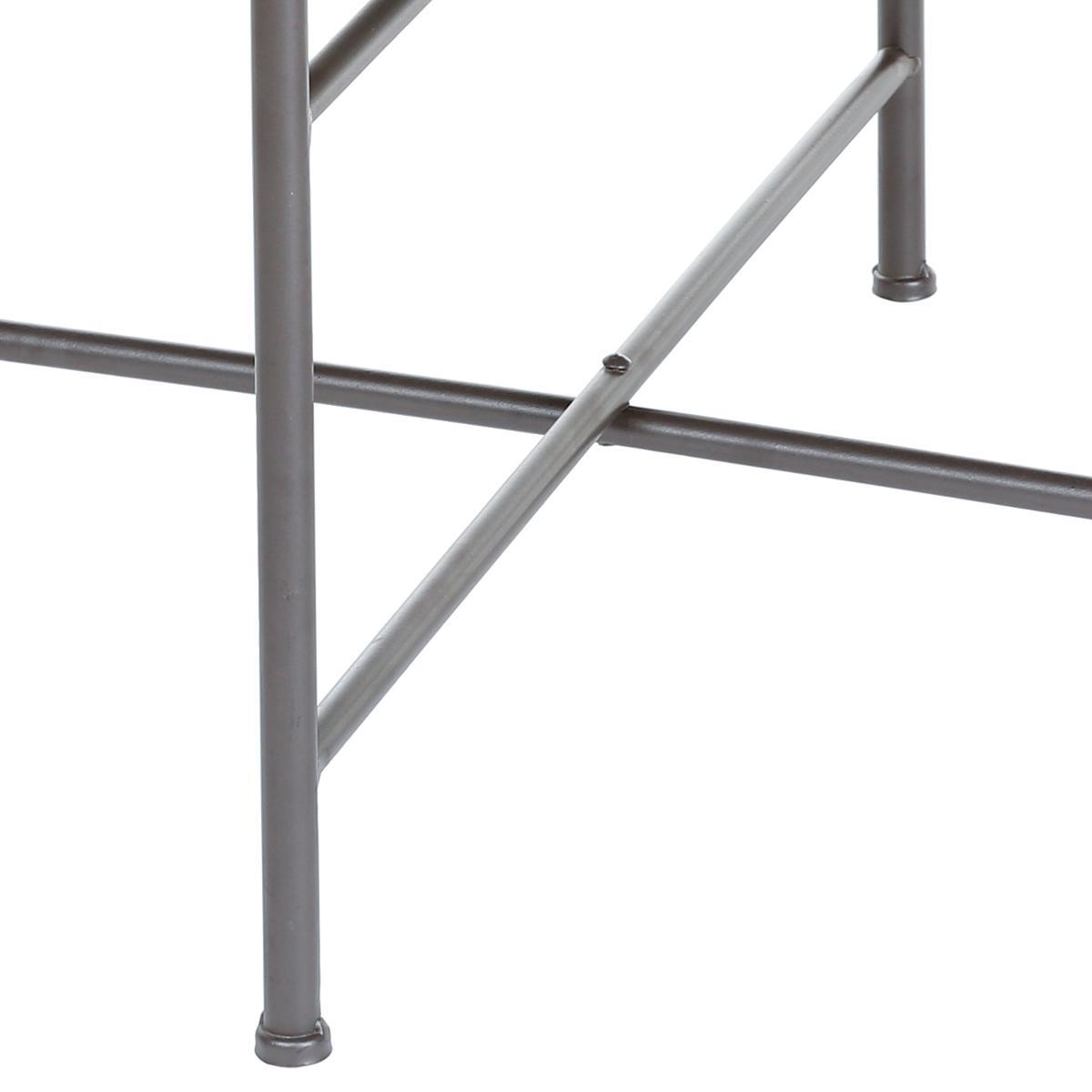 TABLE BASSE METAL INES