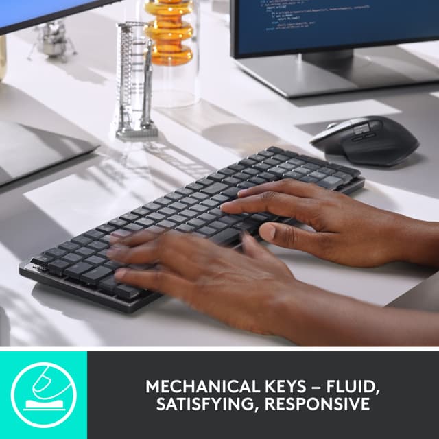 Logitech MX Mechanical trådløst tastatur (graphite)