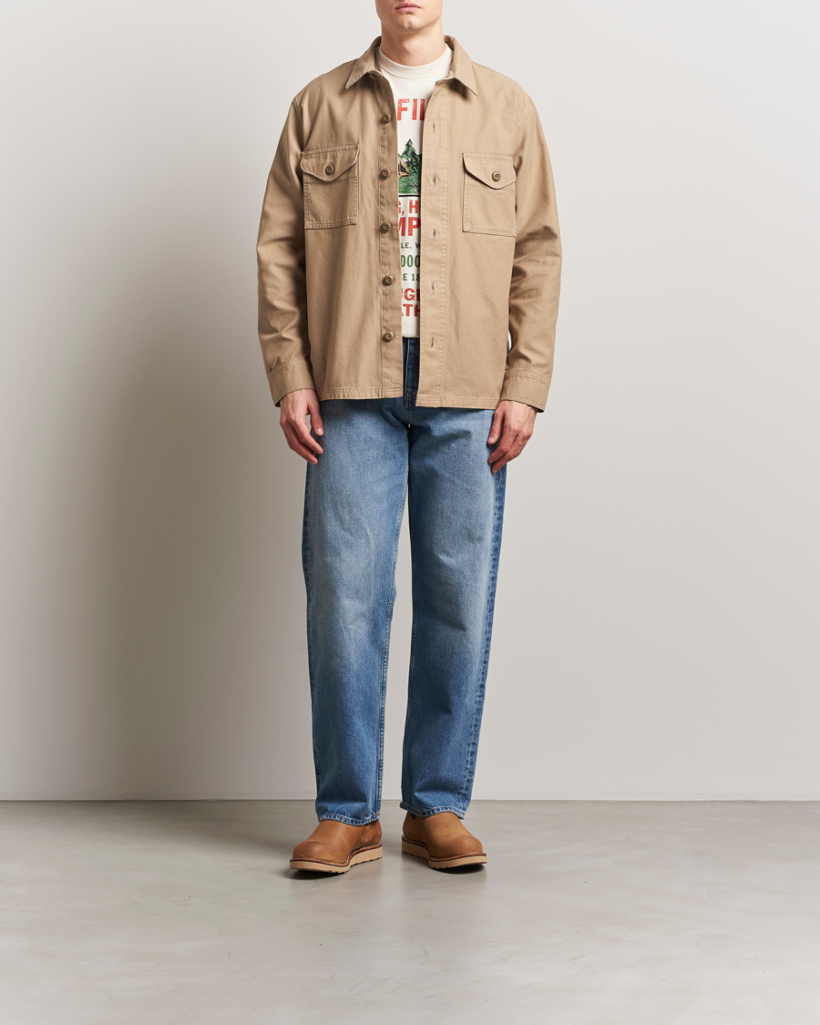 Filson Reverse Sateen Jac-Shirt Gray Khaki