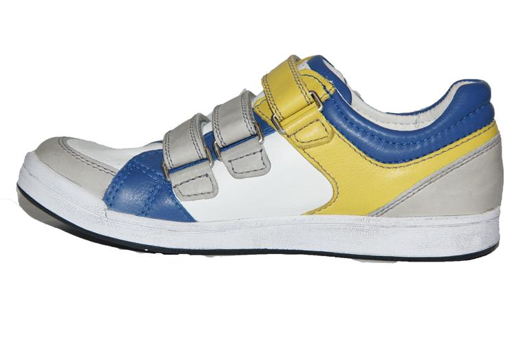 Track Style 0033083 wijdte 3.5 White / Blauw / Geel