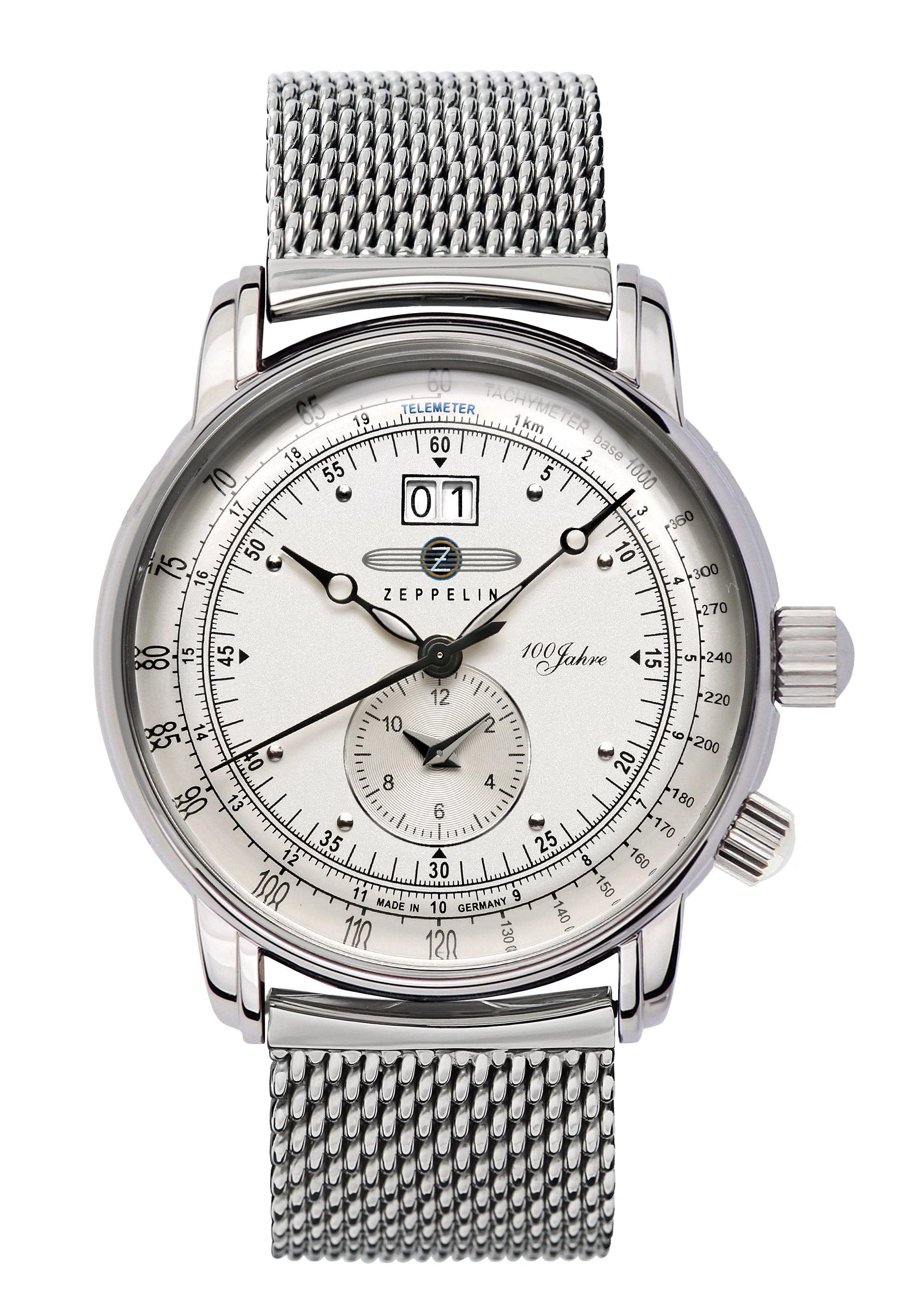 Zeppelin 100 Jahre Herrenuhr 7640M-1