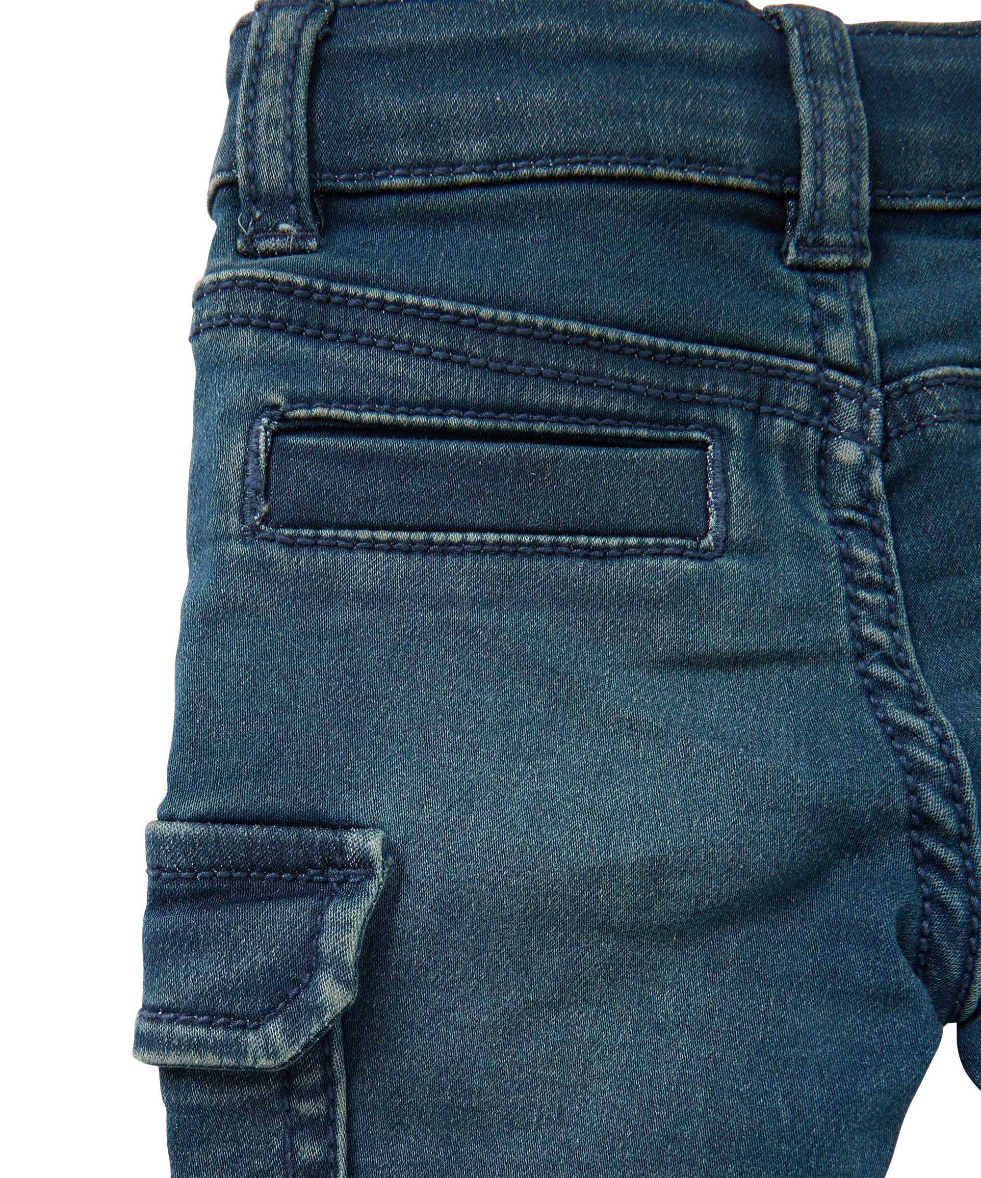 slim fit cargo jogg jeans
