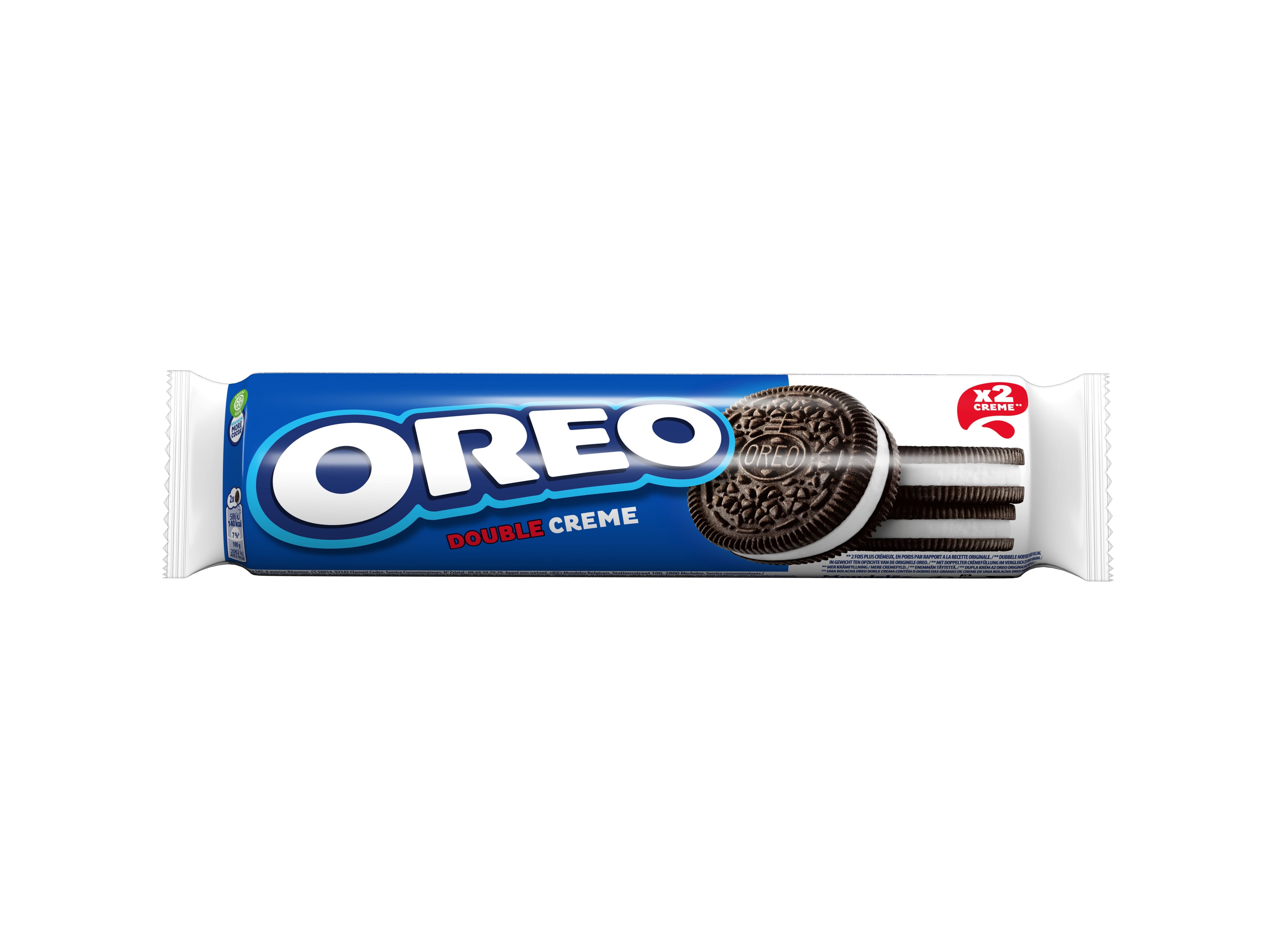 BOLACHAS RECHEADAS OREO DUPLO CREME 157 G
