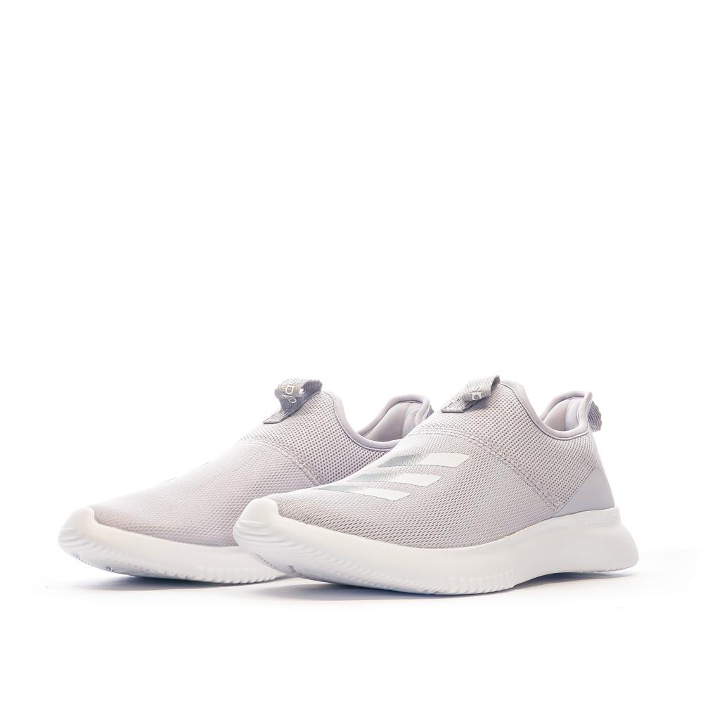 Adidas Baskets Mauve Femme Adidas Sheenwalk
