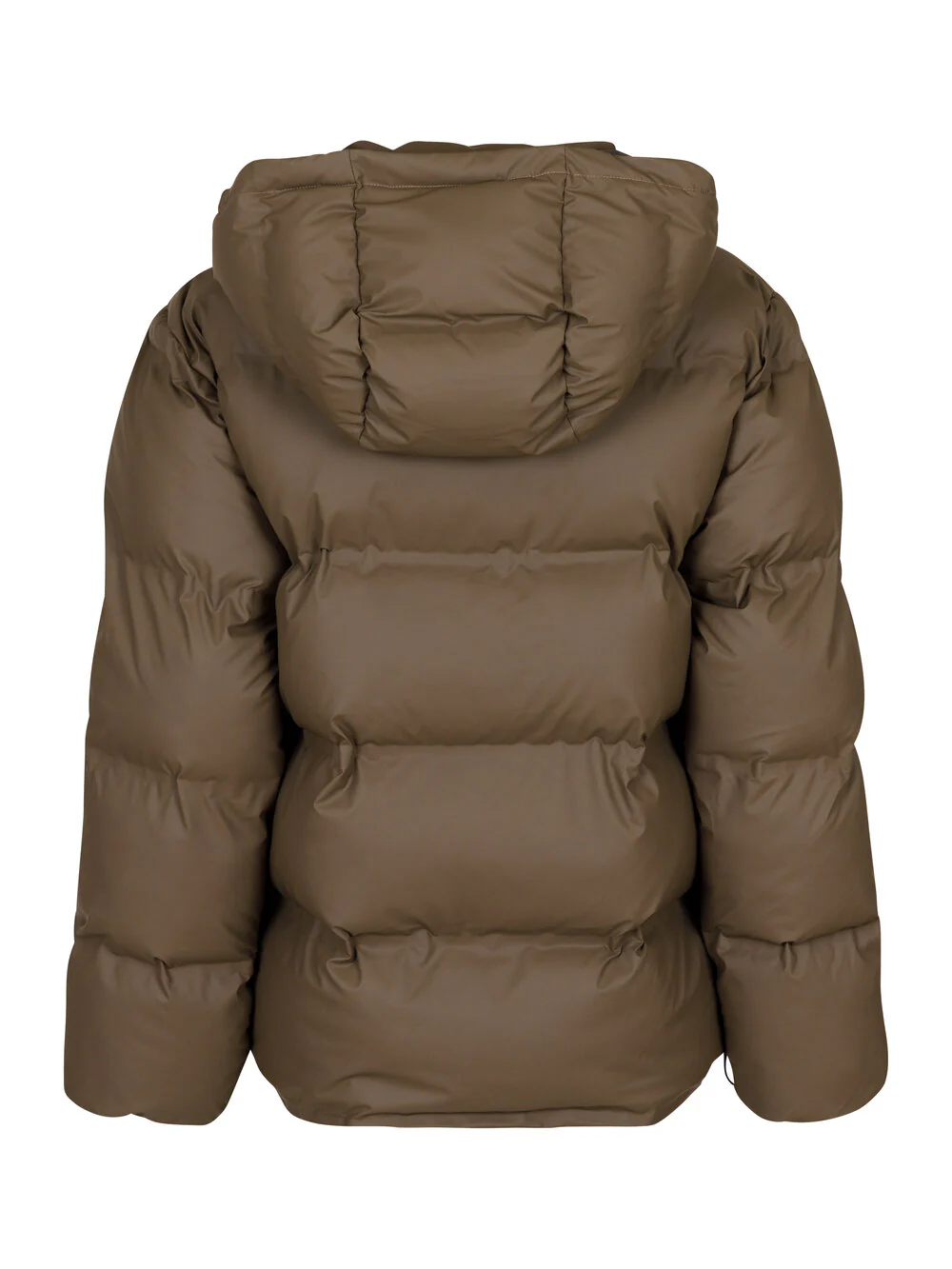 Neo Noir  Fox Puffer dunjakke  - Dark Taupe
