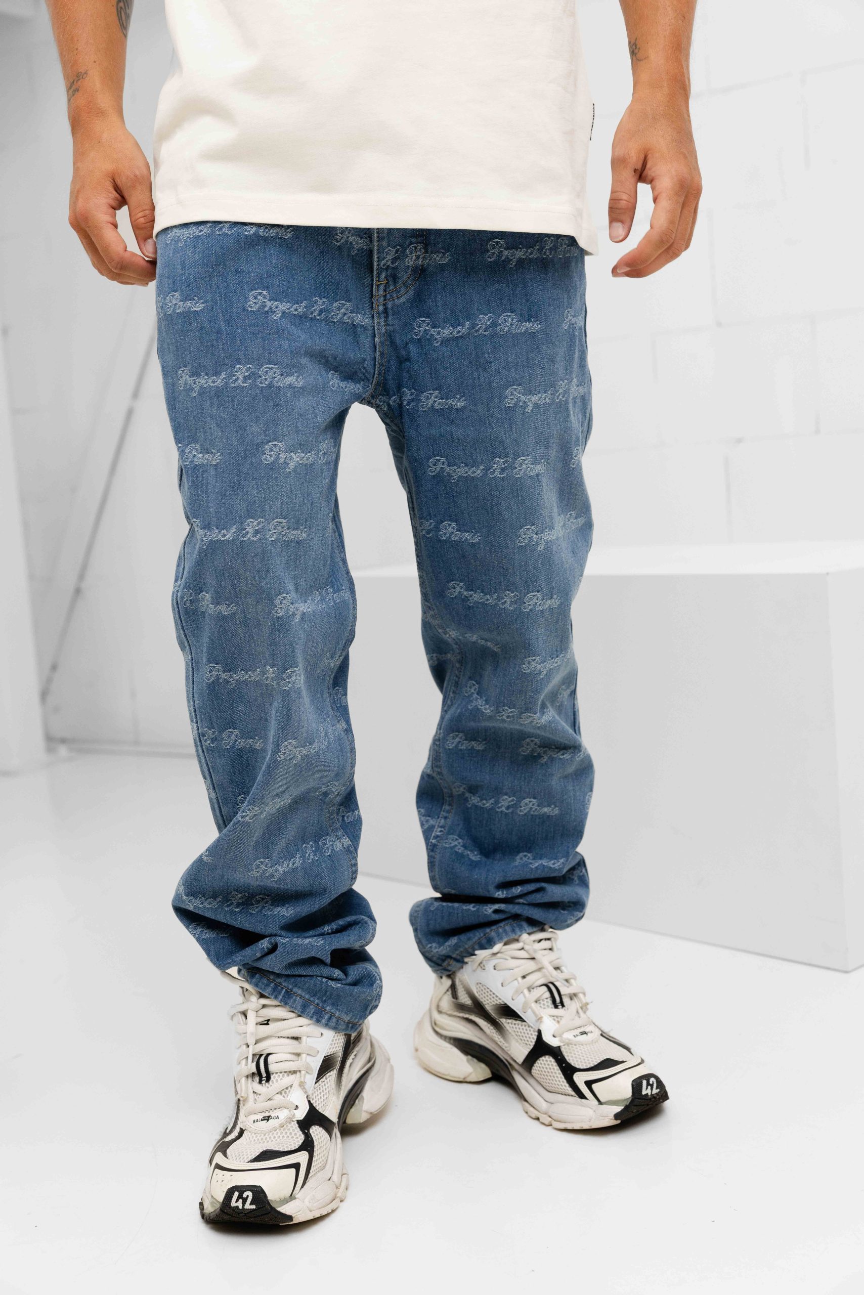 Project x Paris Jeans Heren Blauw