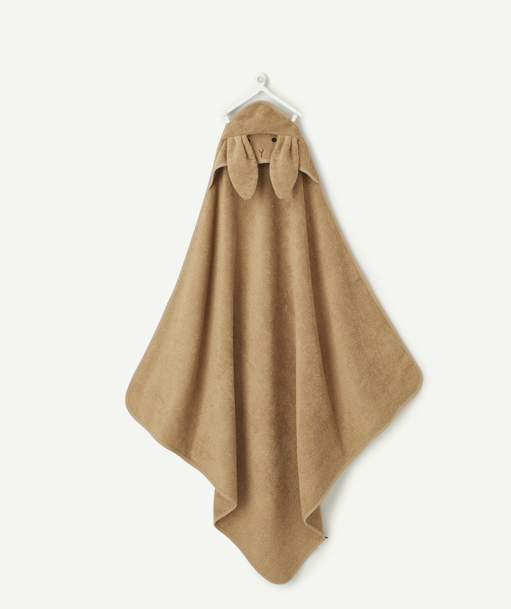 LIEWOODCAPE DE BAIN ENFANT EN COTON BIOLOGIQUE AUGUSTA LAPIN BRUN