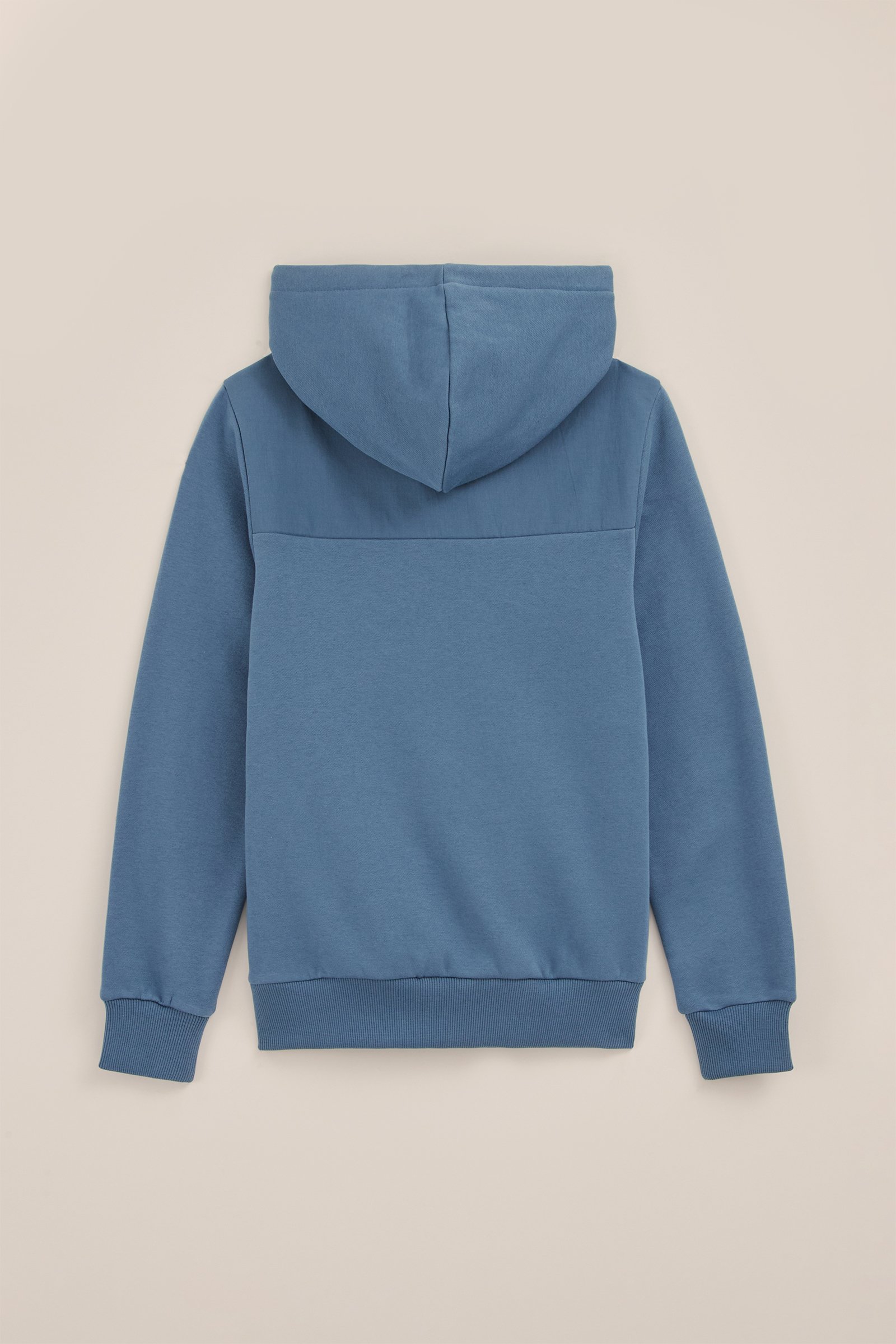 Jongens hoodie met opdruk Blue Ridge Grijsblauw