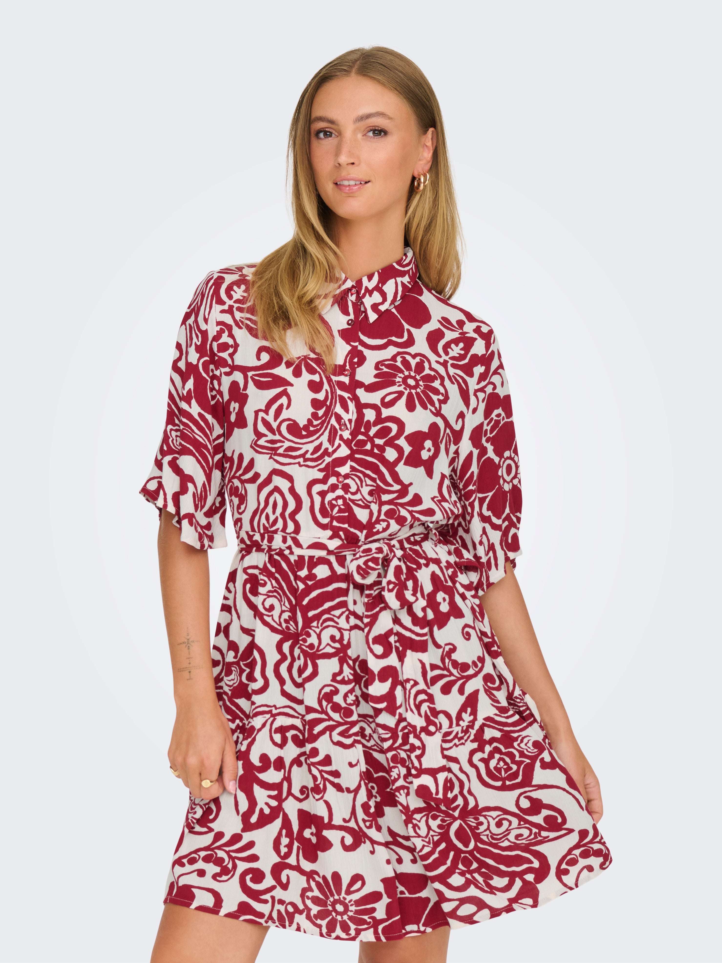 JDYBREE Kurzes Kleid Birch
