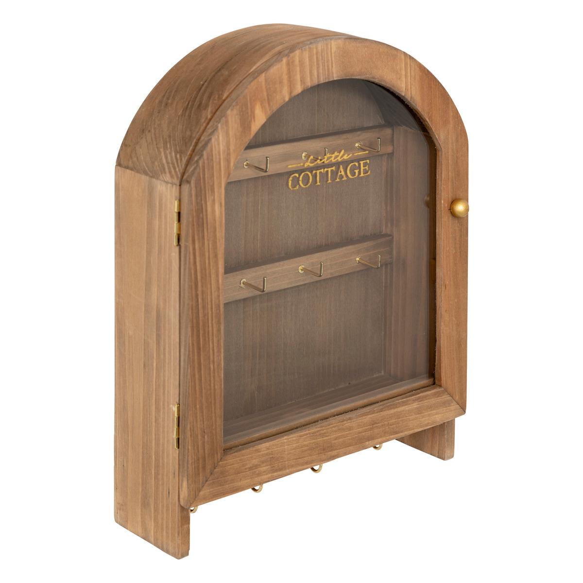 BOITE A CLES ROXIE BOIS D.22X38CM