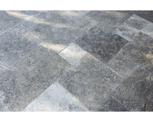 FLAIRSTONE Natuursteen Terrasplaat Genua Travertin Romeins Patroon Set = 1,48 m²