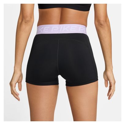 Short Nike Pro 8 cm Noir Blanc Femme