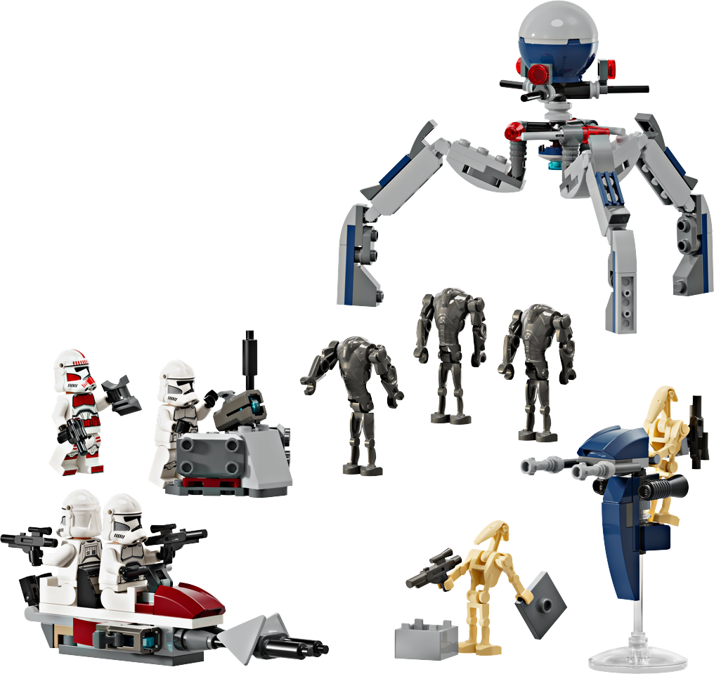 LEGO Star Wars - Battle Pack med klonsoldater og kampdroider (75372)