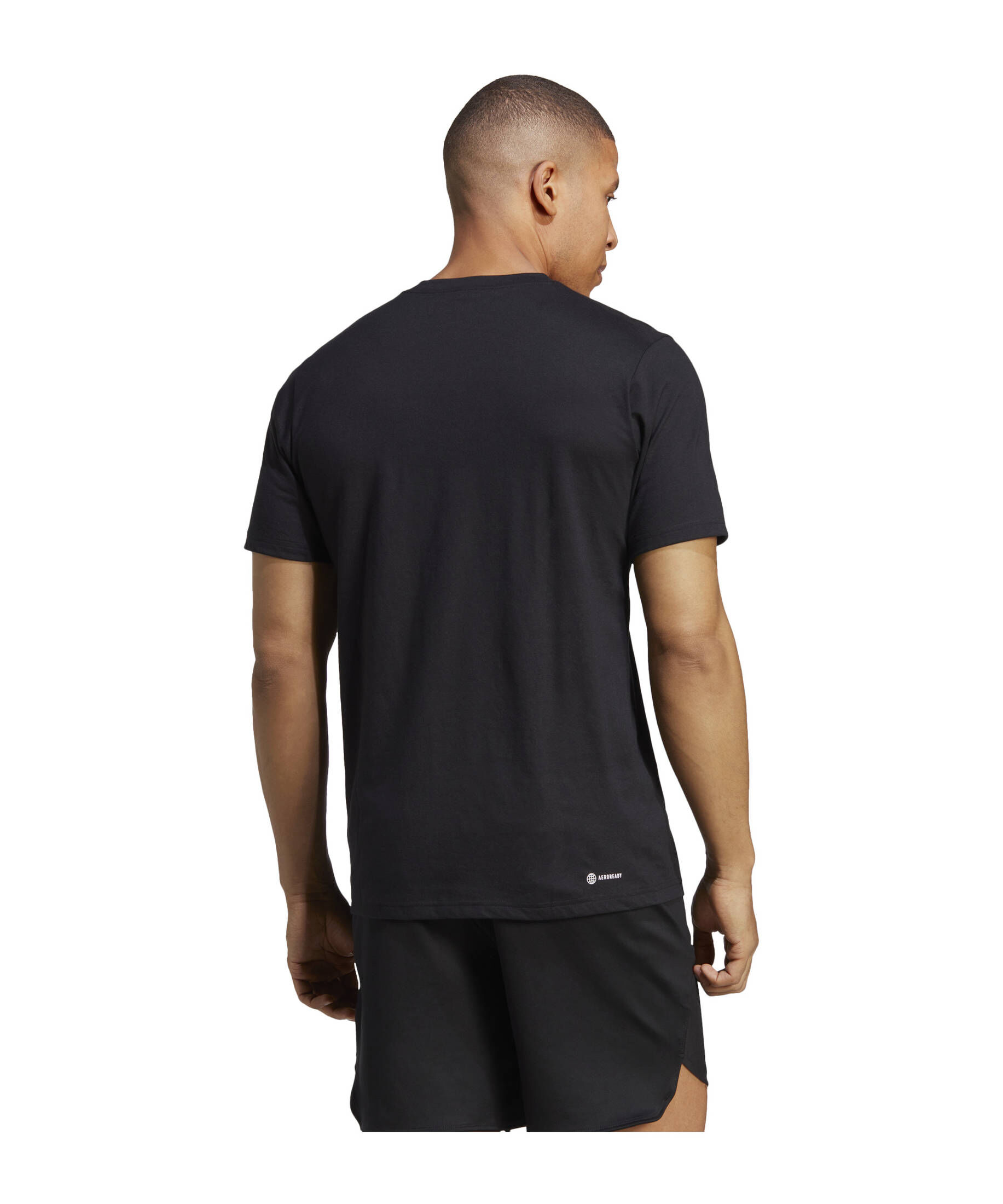adidas Performance| Herren Trainingsshirt TRAIN ESSENTIALS FEELREADY LOGO