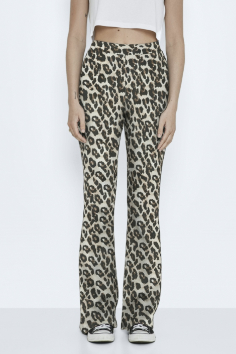 Noisy may beige dames broek