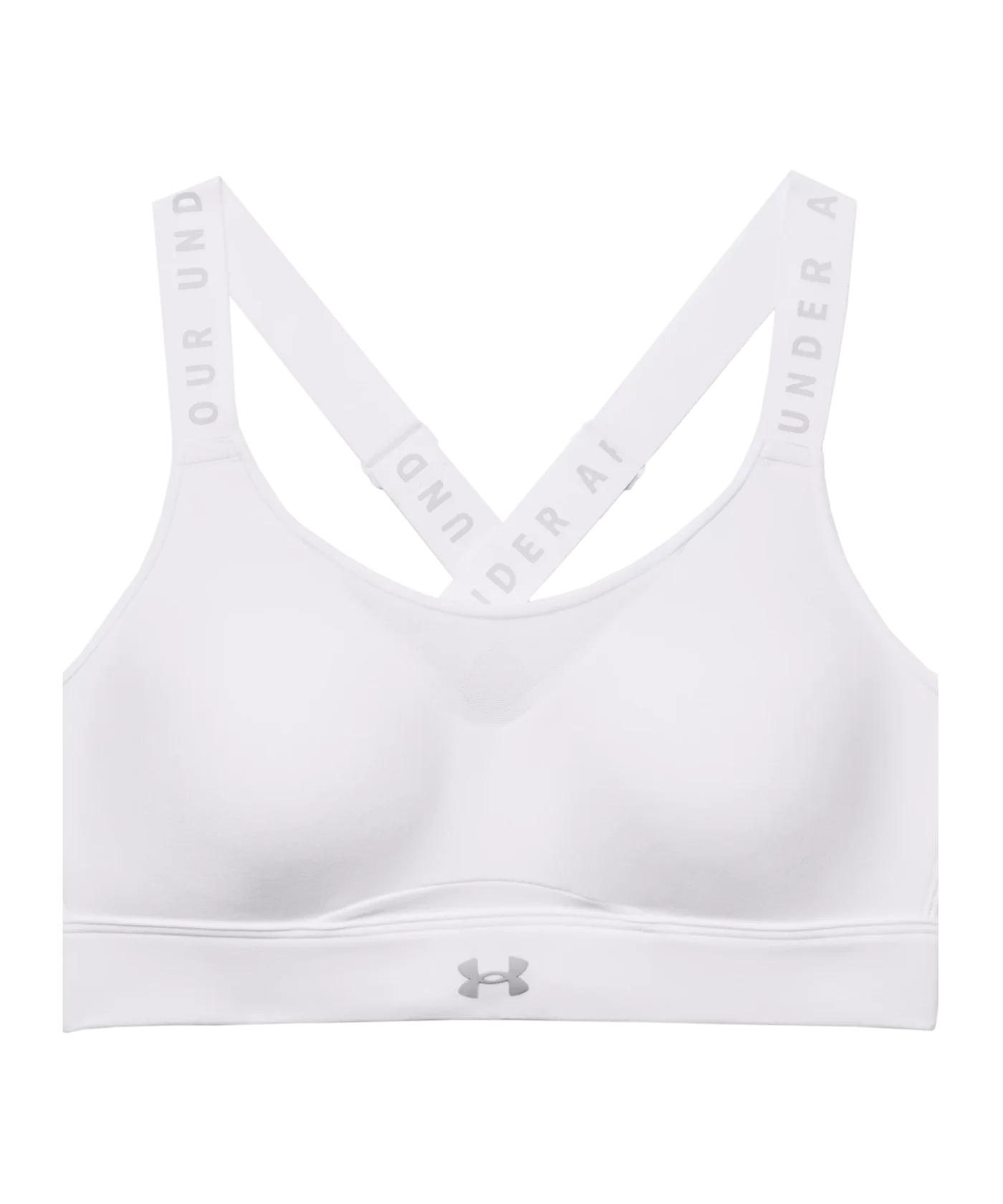 Under Armour High Sport-BH Damen Weiss F100
