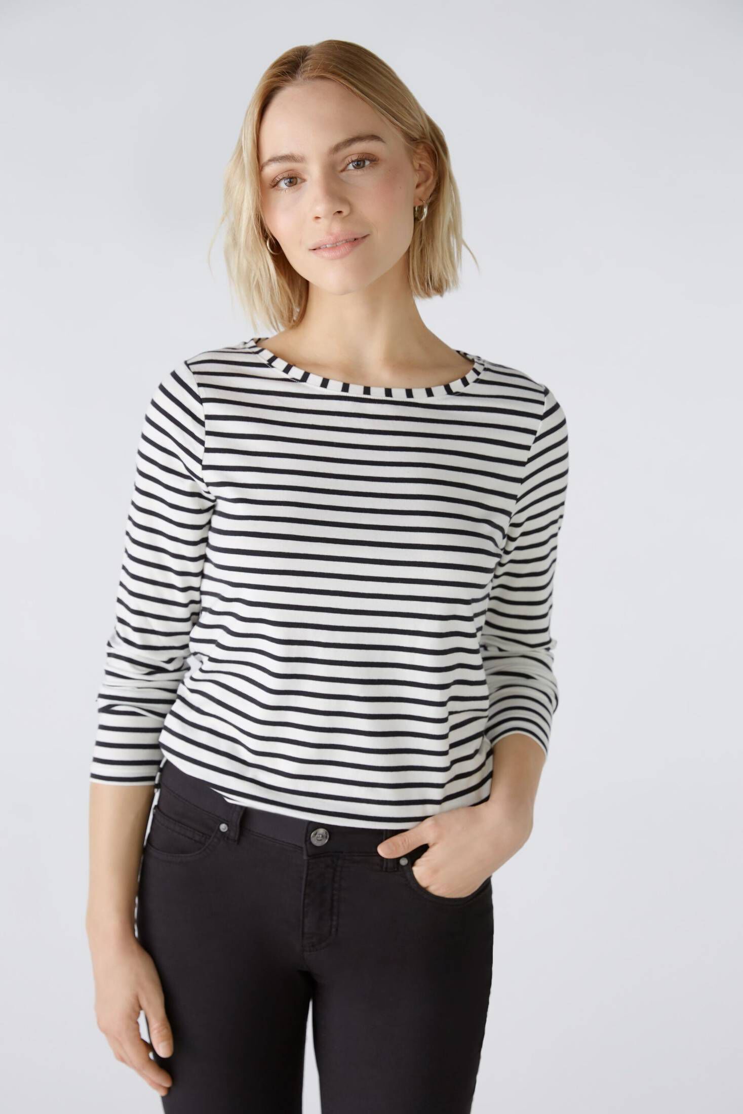 Oui| Damen Langarmshirt SUMIKO