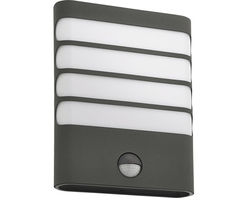 LED Sensor Buiten Wandlamp 3W 270 lm 2700 K Wasbeer antraciet