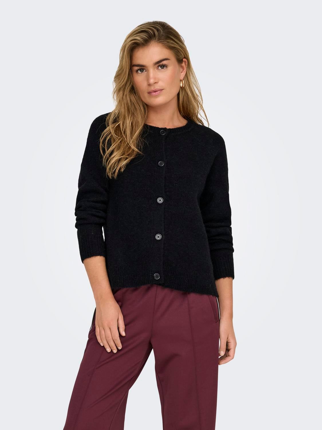ONLALLISON Strickjacke Black