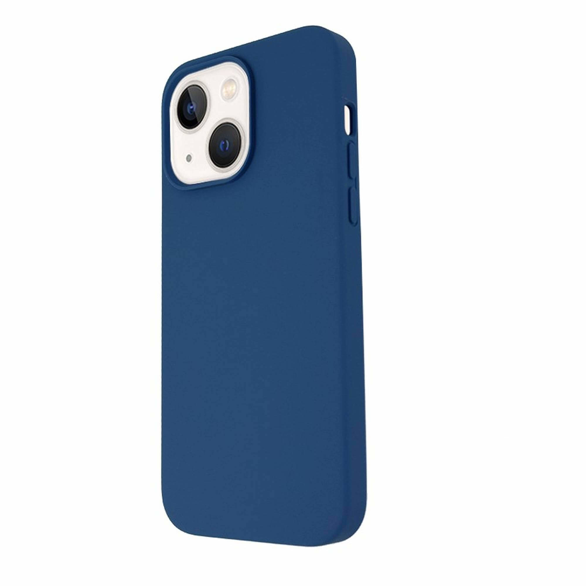 iPhone 14 Silikon Backcase Hülle Steglitz (10906) - Blau