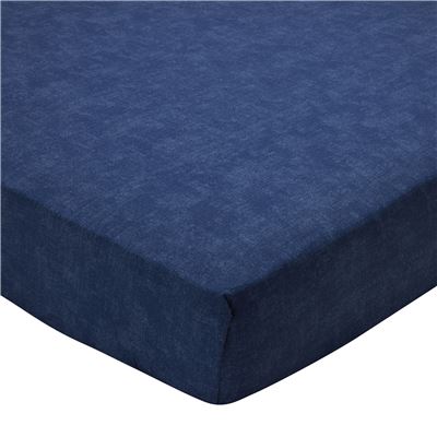 Linge de lit percale motif feuillage - BECQUET CRÉATION