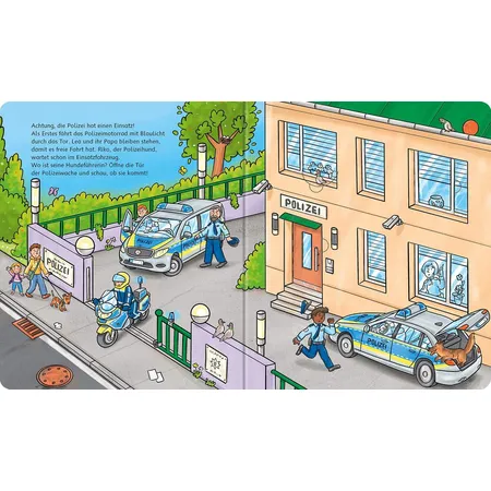 Ravensburger Mein Klappenbuch: Was machen die Einsatzfahrzeuge?