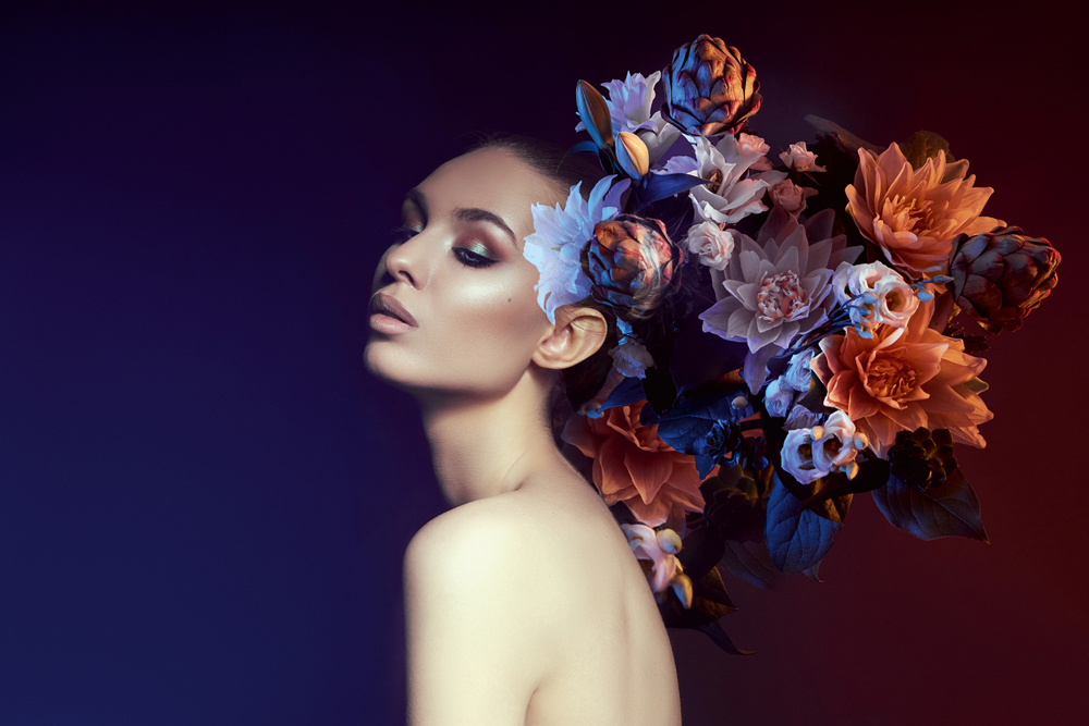 Akustikbild FLOWER BEAUTY 80x120cm, 7kg