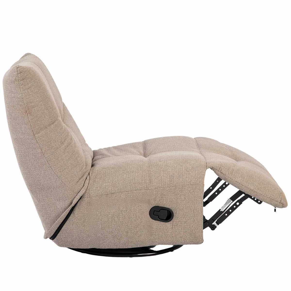 Fauteuil relax Crazy taupe