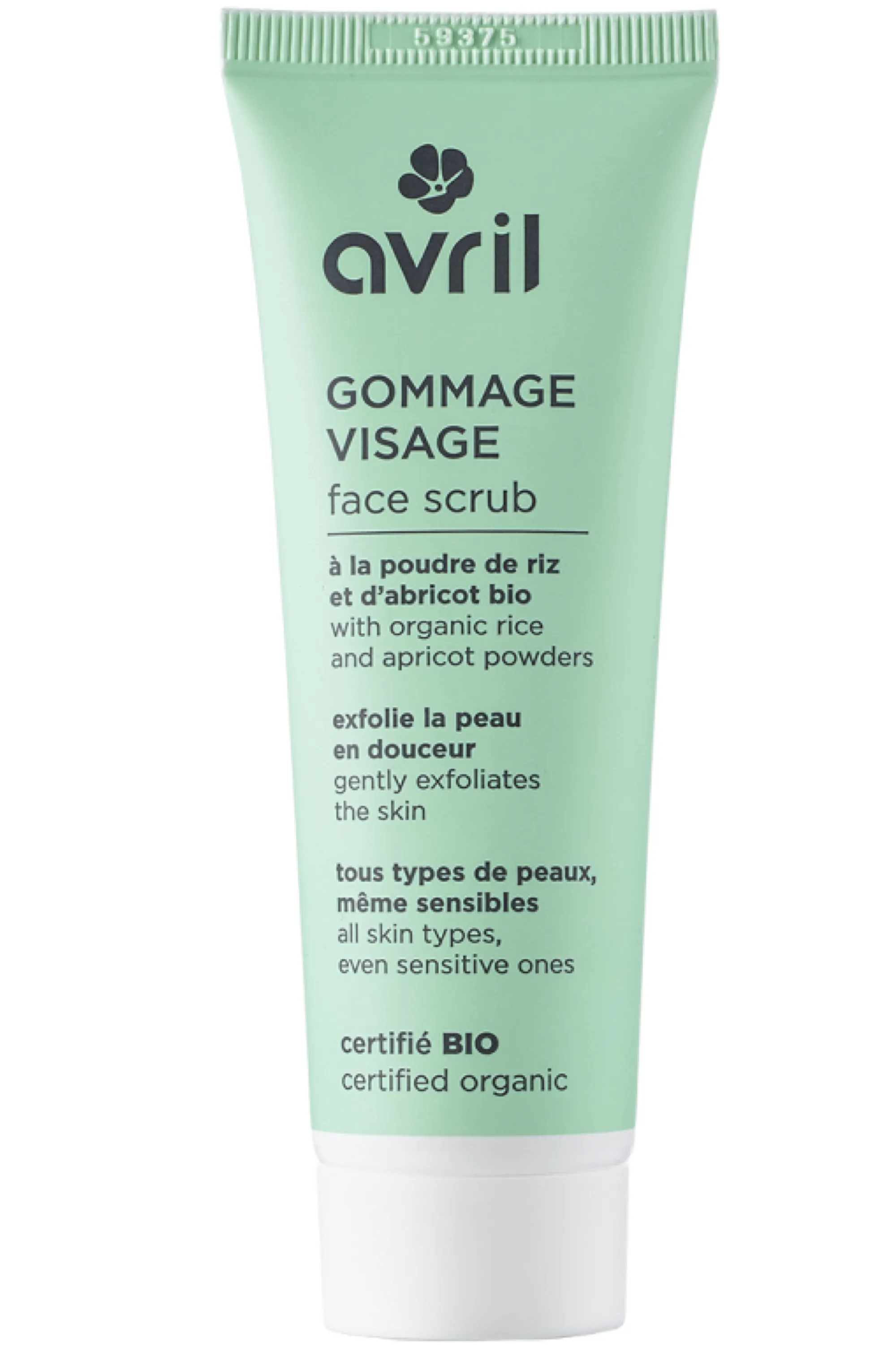 Avril Gommage visage bio-50 ml