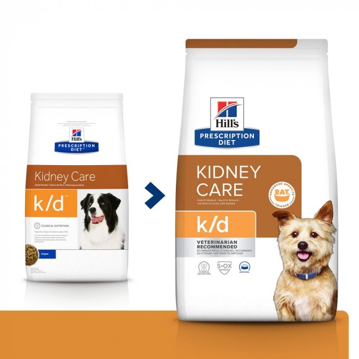 HILL'S Prescription Diet k/d Kidney Care - Croquettes pour chien