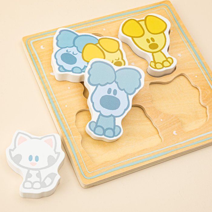 Woezel en Pip | Houten puzzel