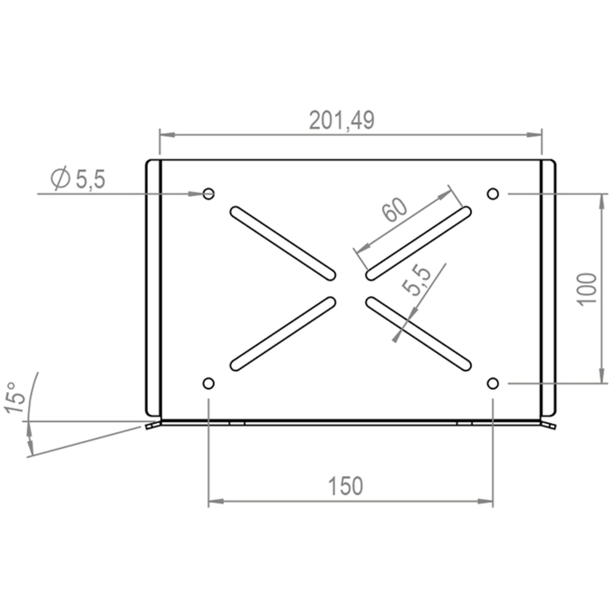 HAGOR Halterung HA Cam Holder XXL 86 – 110“