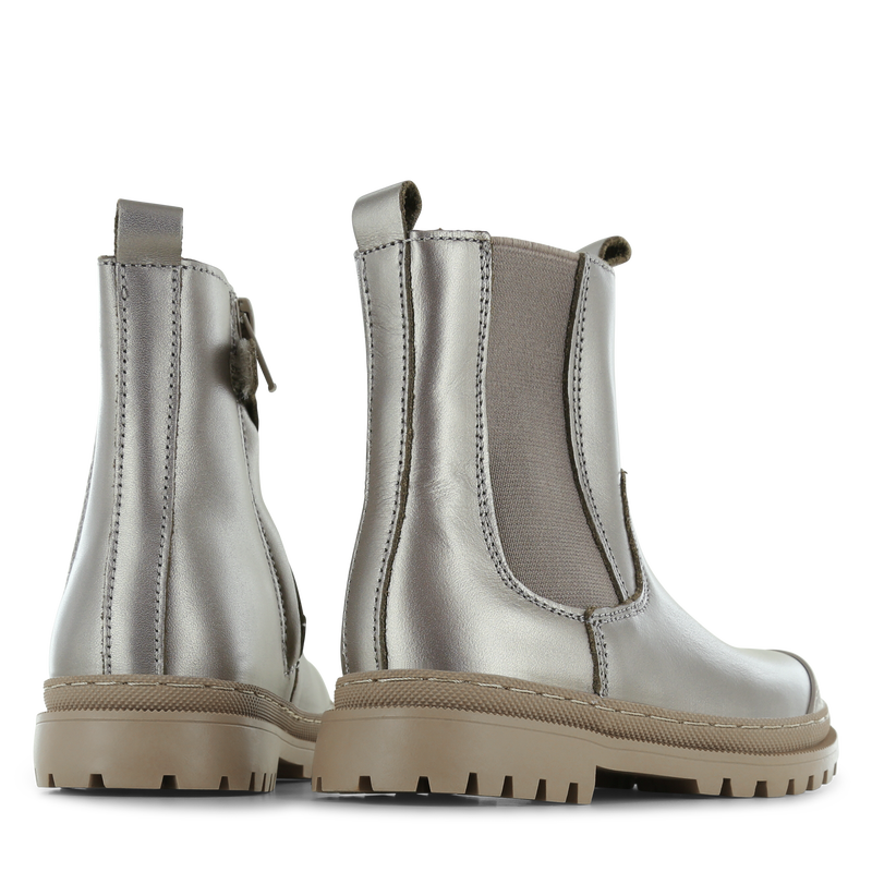 Shoesme metallic-gouden chelseaboot Leer | Sale