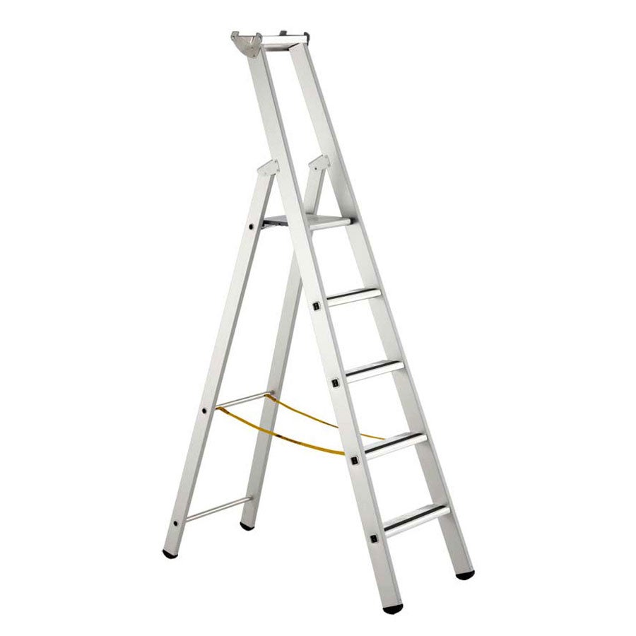 Zarges Saferstep S geanodiseerde 5-traps gerolde trap