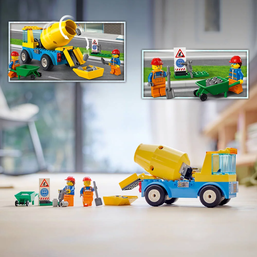 LEGO®CITY 60325 - LE CAMION BETONNIERE
