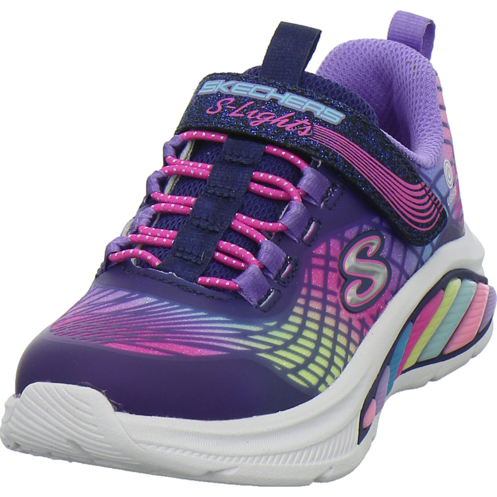 Skechers Halbschuhe Mädchen Rainbow Cruisers Blau-kombi