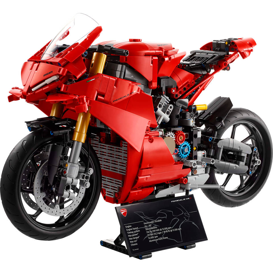LEGO Technic Ducati Panigale V4 S motor 42202