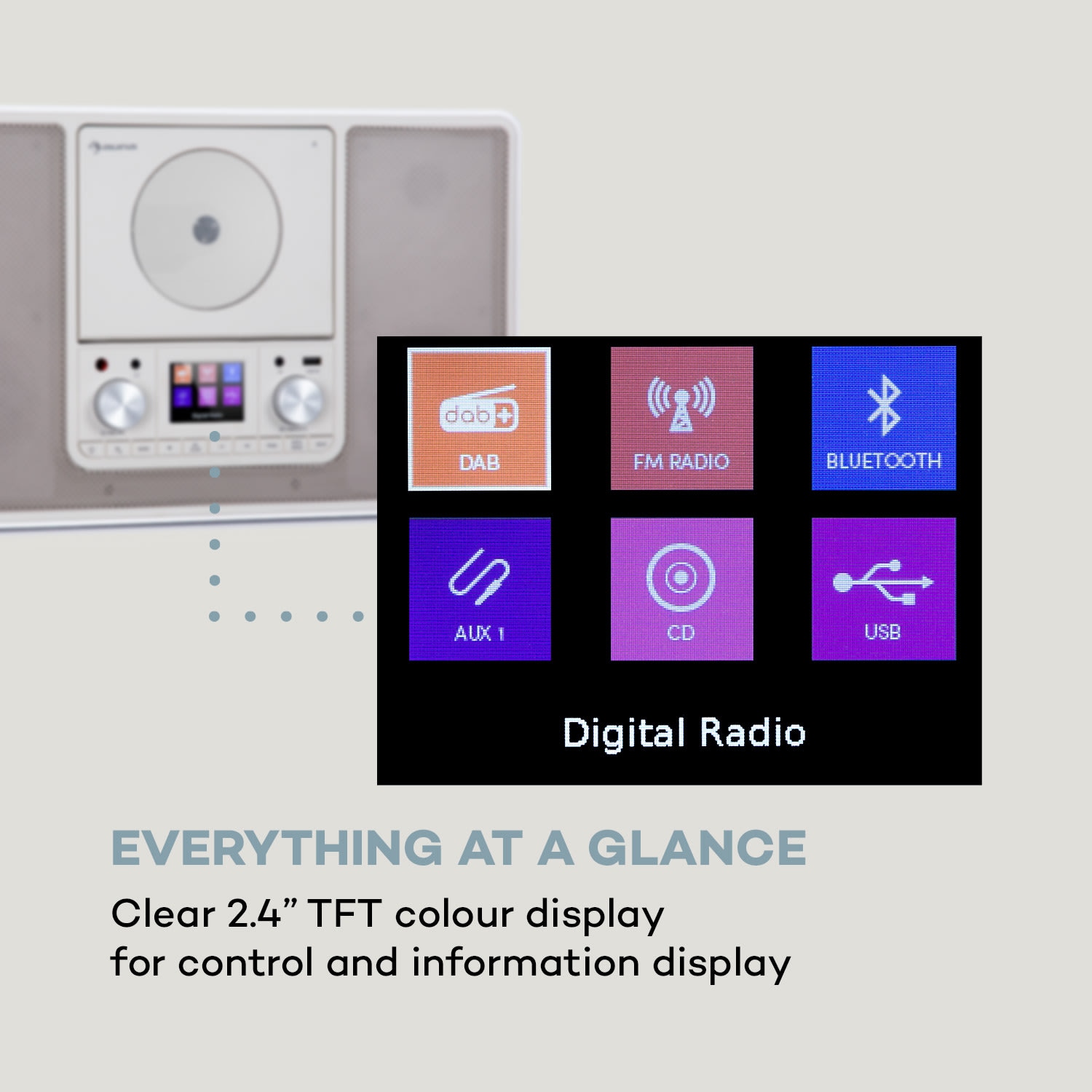 Scala VCD Digitalradio CD BT MP3 DAB+ UKW Radio