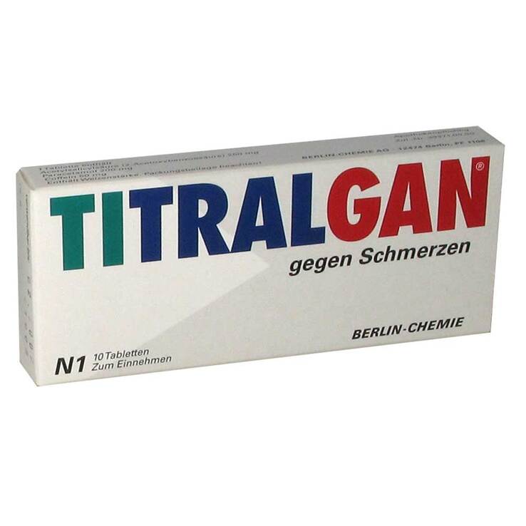 Titralgan Tabletten gegen Sc, 10 St