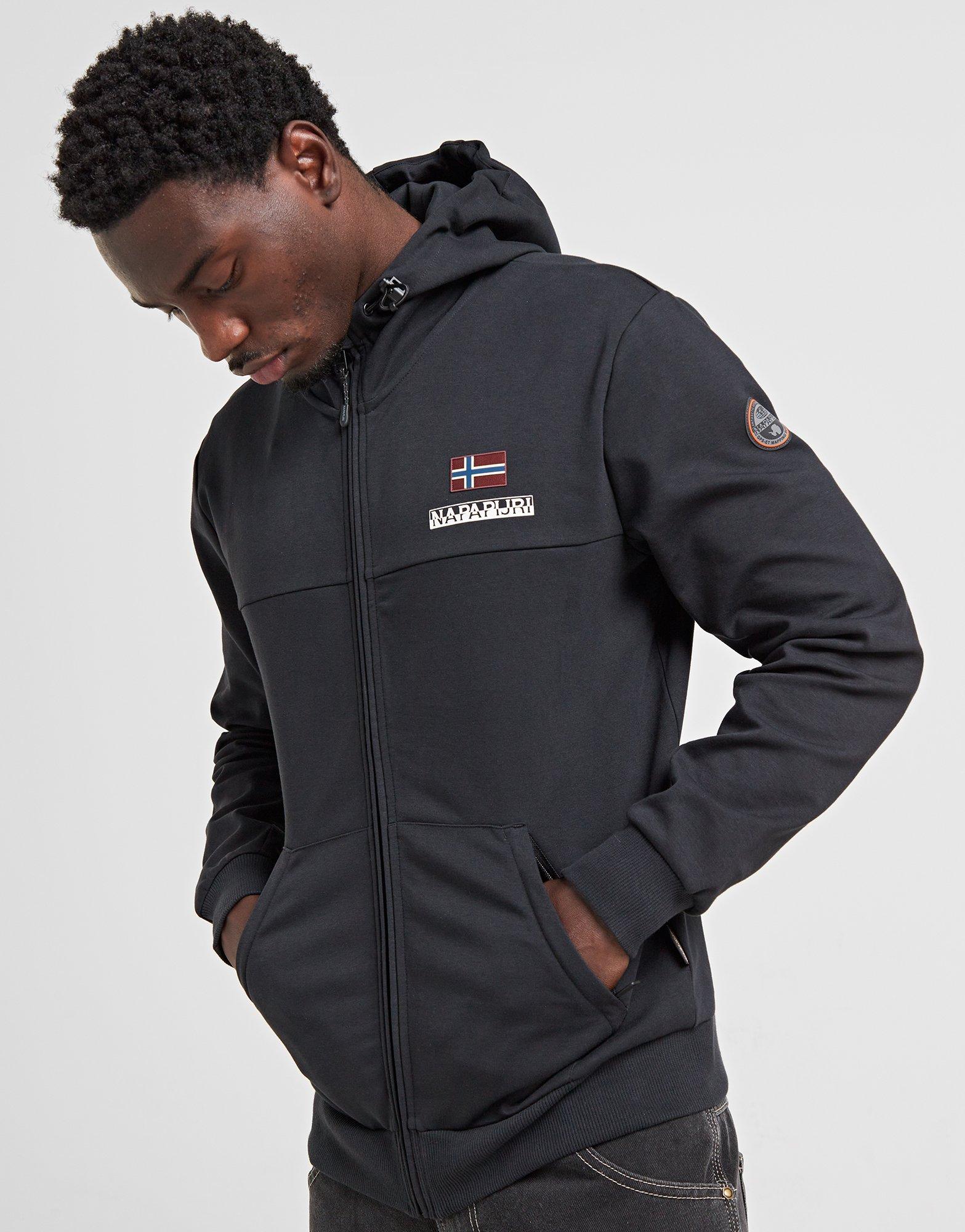 Napapijri Sweat à capuche Barlys Zippé