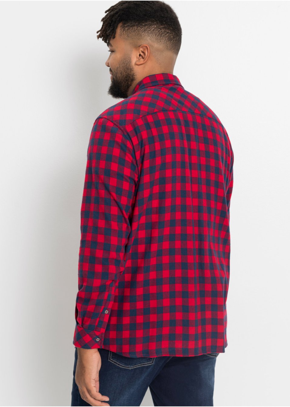 Lot de 2 chemises manches longues en flanelle