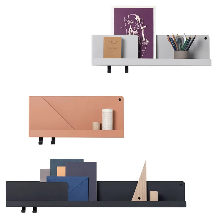 Muuto - Folded Shelves 51 x 22 cm, olive