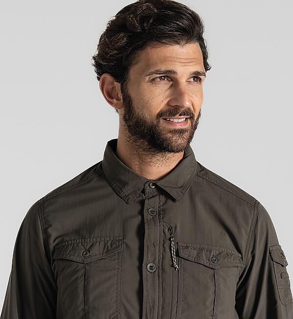 CRAGHOPPERS - CHEMISE NOSILFE ADVENTURE LS M