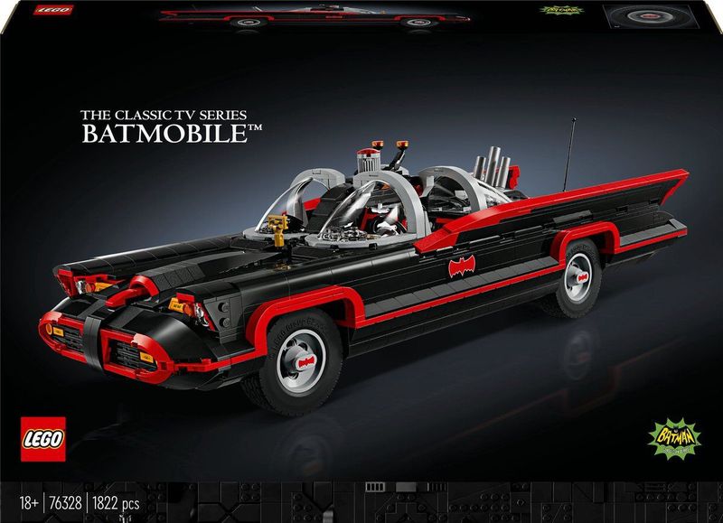 LEGO - DC Batman - Batmobile - 1966 - Bouwstenen