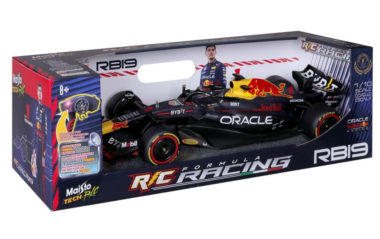 Rennwagen RC Formel 1 Red Bull RB19 1/10 M.Verstappen<br>Ferngesteuertes Spielzeug