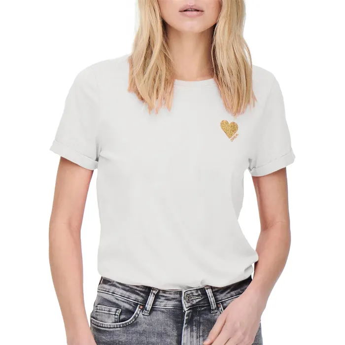 Only Kita Logo Shirt Dames